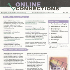Newsletter Writing: Online Connections (NRG)