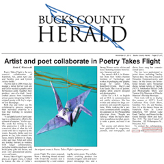 Poetry Takes Flight Bucks County Herald